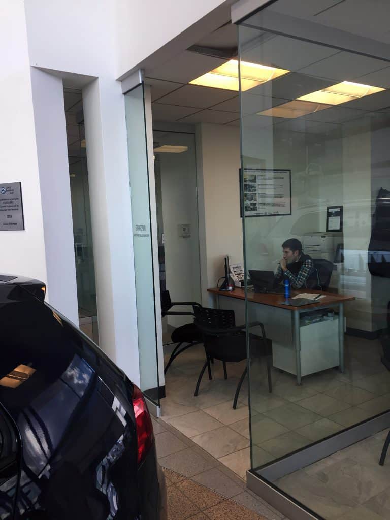 ace glass office partition near me